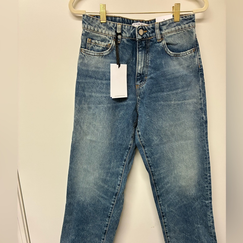 ICON Denim Jill Aged Stone Wash 25 NWT
